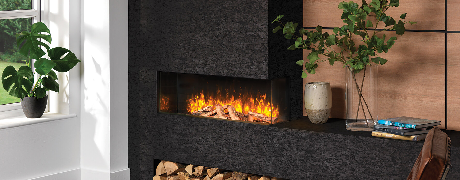 Visit our Electric Fires Showroom