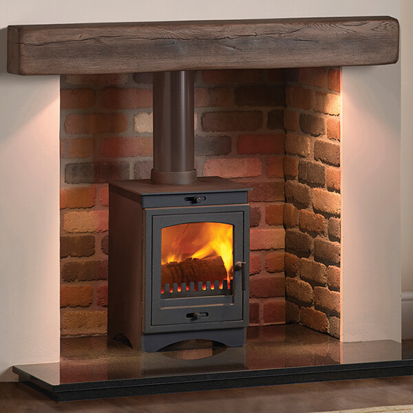 The Cascada DEFRA Approved Multi Fuel Stove installation