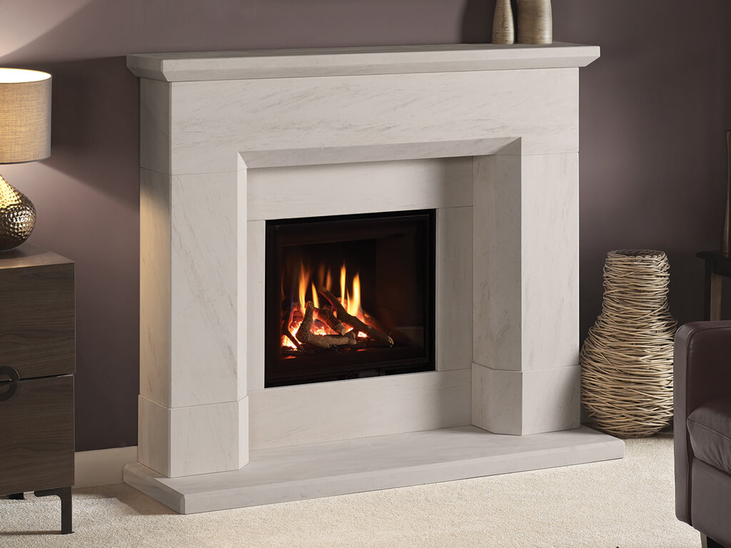 Natural Stone Fireplace Suite Parrona Portuguese Limestone