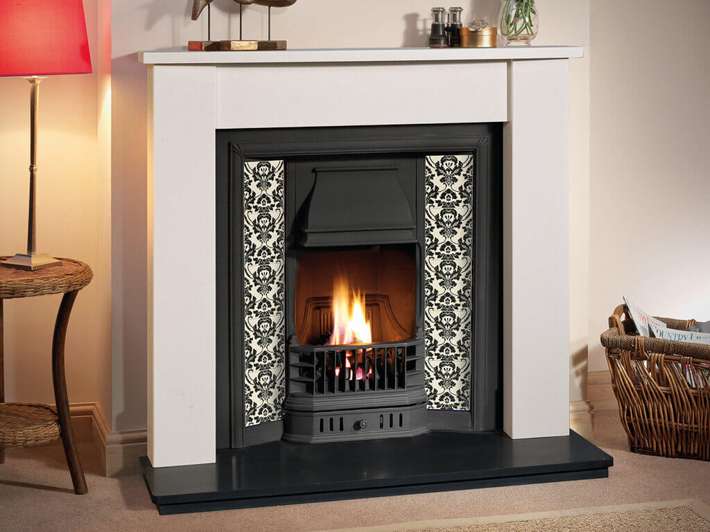 Burcott Tiled Fireplace Inserts from Capital Fireplaces