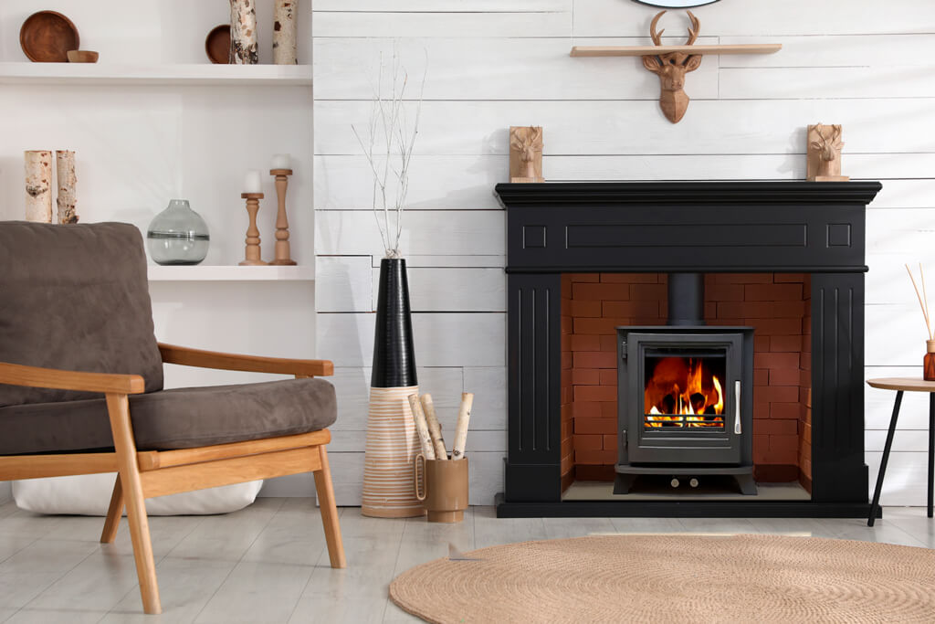 Willow Classic A+ Rated Eco2022 Efficient Wood Burning Stove