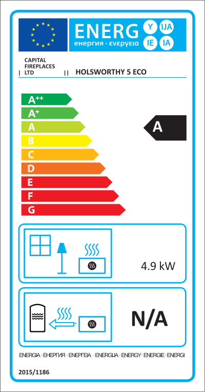 Holsworthy 5 Eco Energy Label